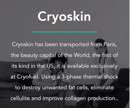 Cryoskin...Walk-ins Welcome